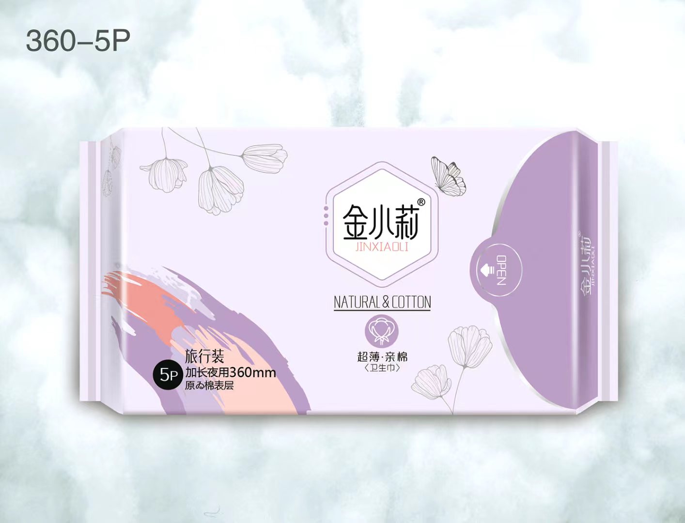 SANITARY NAPKINS JIN 360