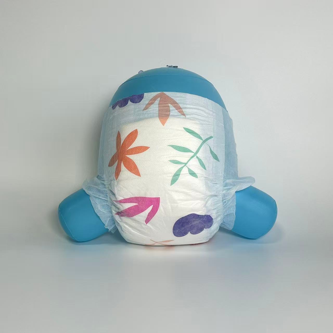 OEM Baby Diapers Top Quality Customized Wholesale Disposable Baby Cotton Diapers Africa, Middle East, South America